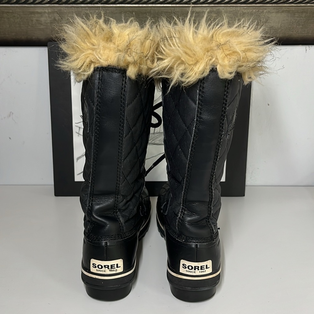 Sorel Tofino ll Coated Canvas Fur Lace
Up Winter Boots Women's Size 6.5 EU 38 - Picture 4 of 16